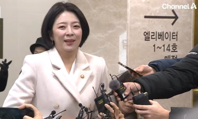 고故 안성기 장례식장을 찾은 배현진 국민의힘 의원 사진채널A 뉴스 유튜브 방송화면