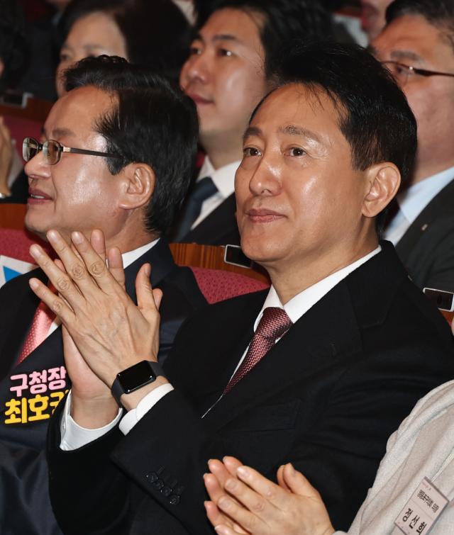 오세훈, 장동혁 변화 적극 환영…"국민이 체감하는 실천 뒤따라야"