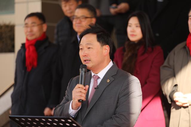 고준호 의원, 파주시청서 파주시장 출마 공식화