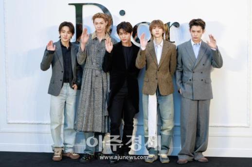 [포토] 신인 그룹 코르티스, 디올 포토콜 참석