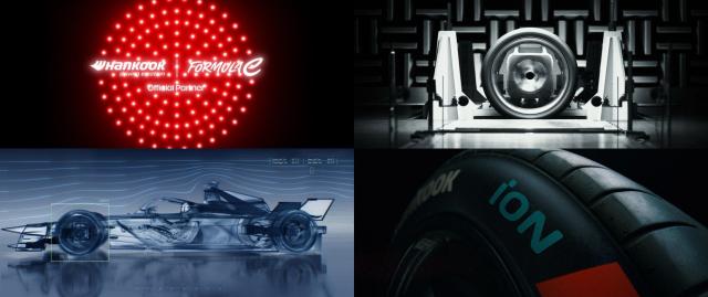 한국타이어 포뮬러 E 전기차 레이싱 타이어 소재 글로벌 캠페인사진한국앤컴퍼니