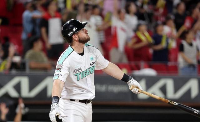 'KIA 출신 35홈런 타자' 위즈덤, 시애틀과 마이너 계약