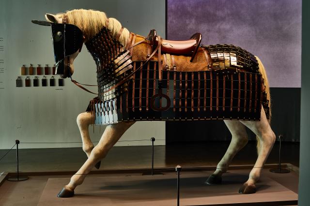 가야 말 갑옷 사진국가유산청 