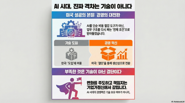 [기원상 칼럼]미국의 생산성은 왜 뛰었나…AI 앞에서 갈린 것은 기술이 아니라 기업가정신이었다