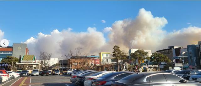 경북 의성 산불에 '대응 2단계' 발령…주민 대피