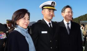 Samsung heir Lee Ji-ho assigned to Navy mine warfare unit as interpreter officer