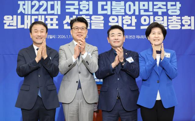 與 원내대표 선거 결선행...한병도·백혜련 '2파전'