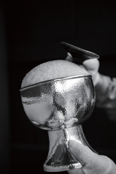 불기에 담기 마지막밥