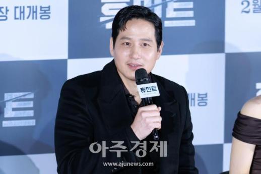 [포토] 인사말 하는 박해준 (휴민트 제작보고회)