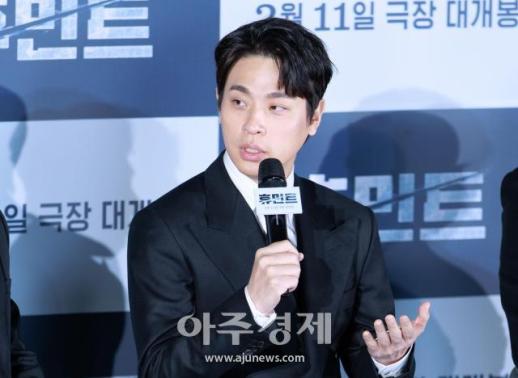 [포토] 인사말 하는 박정민 (휴민트 제작보고회)