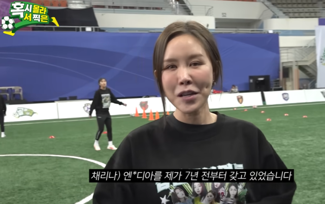 채리나 사진유튜브 채널 골 때리는 그녀들