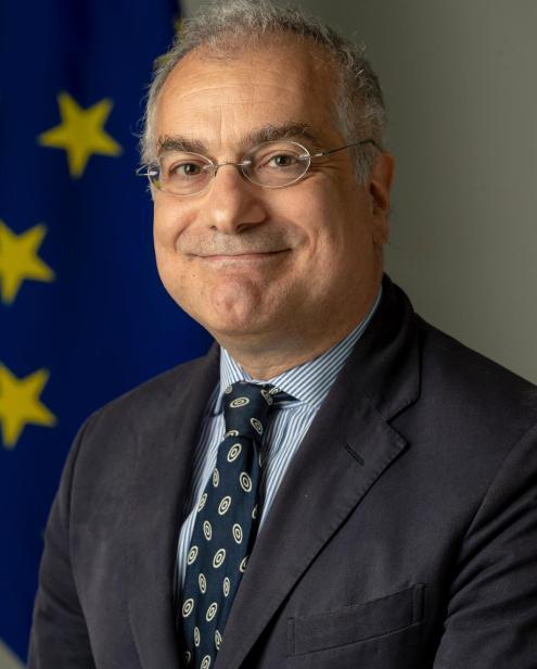Ugo Astuto EU Ambassador to South Korea EU website caption