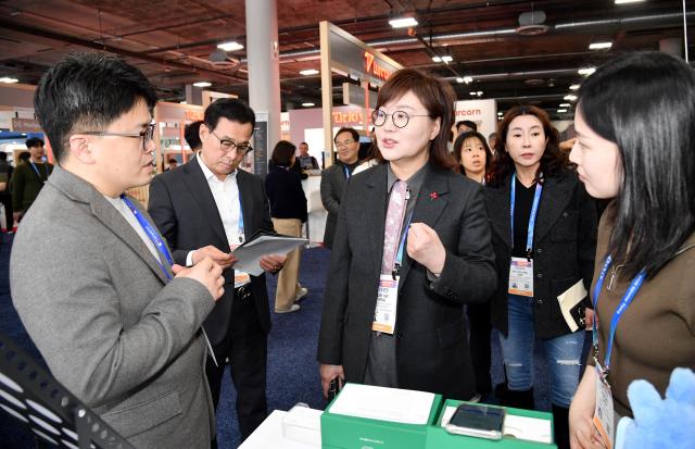 CES 2026 경상북도관 양금희 경북도 경제부지사 방문 장면 사진경상북도