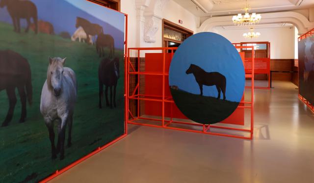 “Year of the Horse 2026 Galloping into Eternity” exhibition is underway at The Heritage of Shinsegae Department Store in Jung-gu Seoul on Jan 9 2026 AJP Yoo Na-hyun