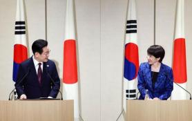 South Korean, Japanese leaders stress closer cooperation amid turbulent times
