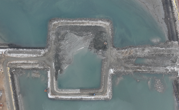 북1수문 조성 사진인천경제청