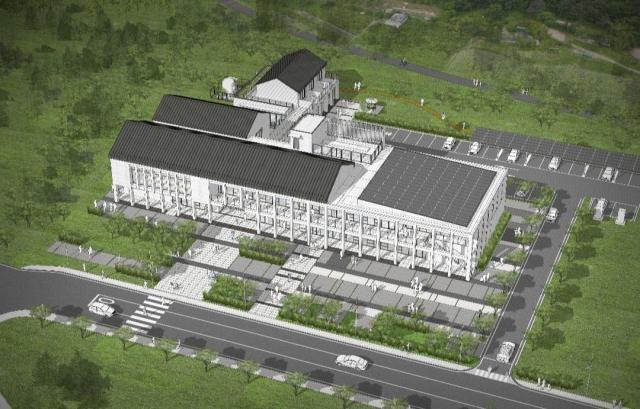 강현 어울림복합센터 조감도 사진양양군