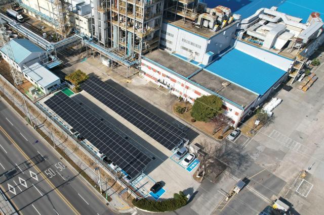 コーロンインダストリー、亀尾工場に2.4MW規模の太陽光発電設備を導入