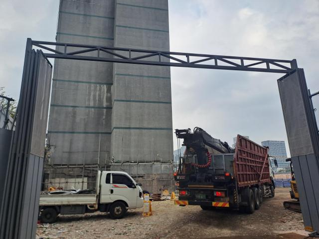 서울 시내 한 공사 현장 사진아주경제DB