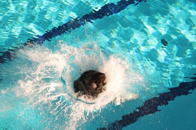 Participants take part in training during the 2026 Winter Marine Corps Camp at the 1st Marine Division in Pohang North Gyeongsang Province on Jan 13 2026 Yonhap
