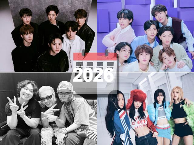 EXO, BTS, BIGBANG and BLACKPINK set to reclaim the real K-pop stage in 2026