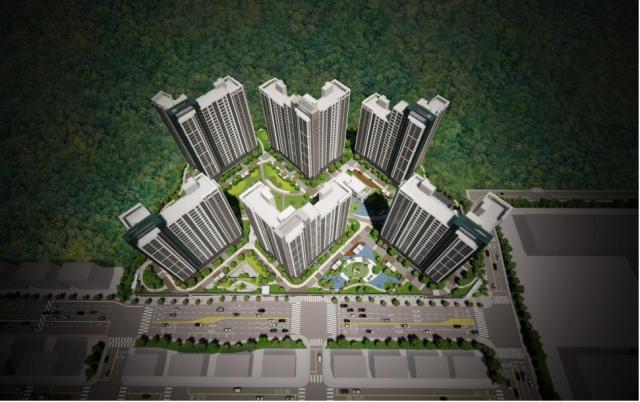 미니복합타운1-BL 공동주택 신축공사 조감도사진완주군