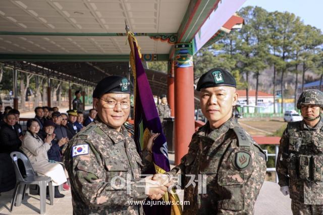 김도열 소장이 14일 육군 제31사단장으로 취임했다 사진육군 제31사단