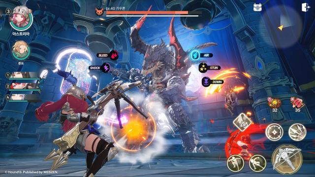 드래곤소드 속 전투장면 출처웹젠