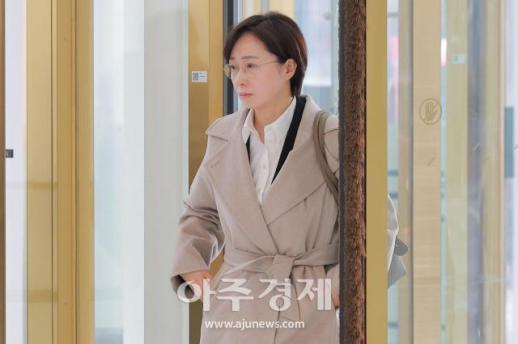 [포토] 김혜주 롯데멤버스 대표, 2026 상반기 롯데 VCM 참석
