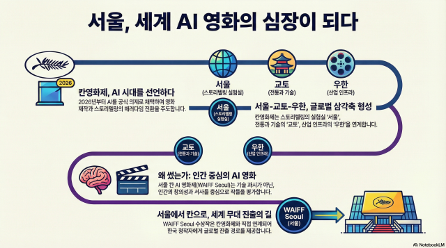 [인간·문화·자연을 사랑하는 인문적 인사이트] 2026 칸영화제, AI를 달다…교토·우한과 함께 여는 'AI 영화제 시대'