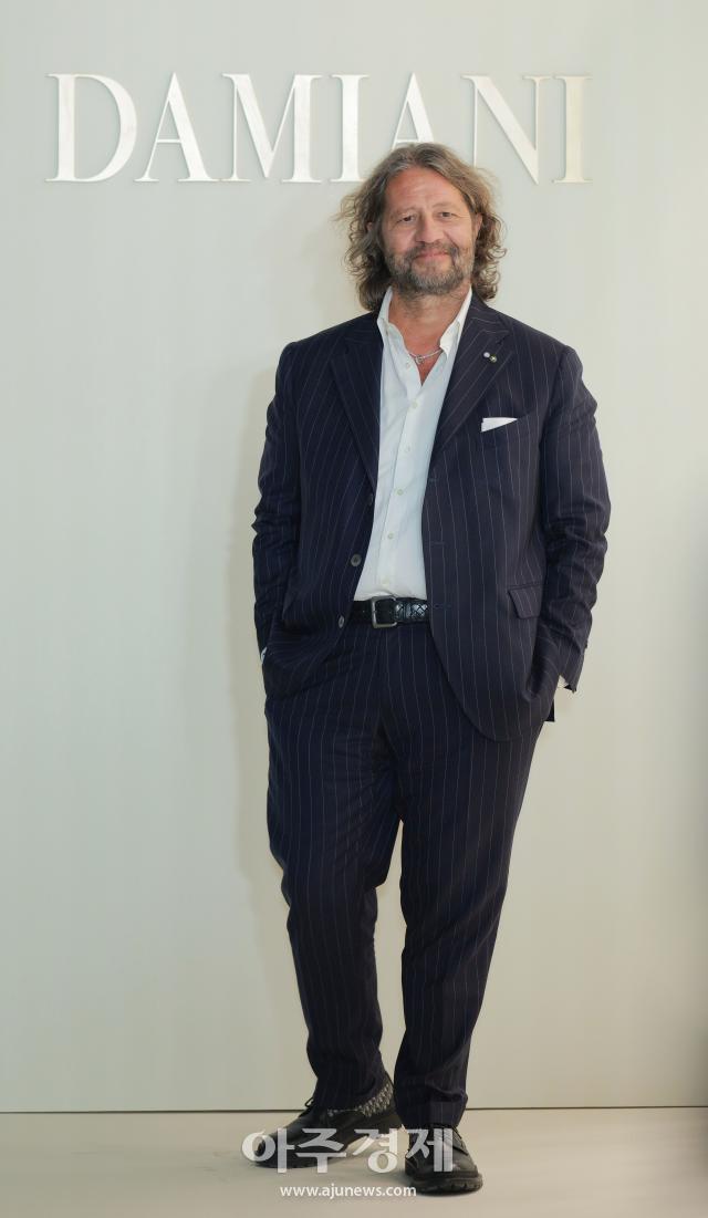 [포토] 귀도 다미아니(Guido Damiani) 회장, 까사 다미아니 청담 행사장 참석