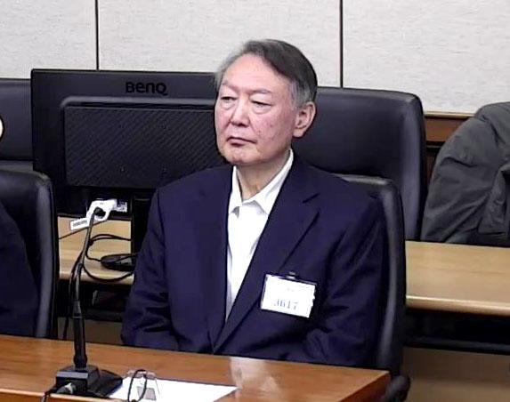 [포토] 윤석열 '체포 방해' 등 1심 징역 5년