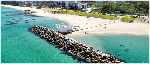 기후변화 대응 공원·녹지 힐링공간 조성 박차 경포 23지구 해안변 녹지축 공원화 사업해중전망대 사진강릉시
