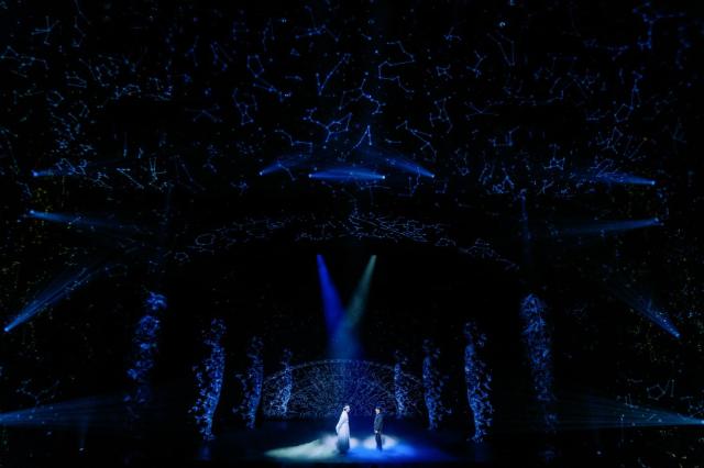 뮤지컬 한복 입은 남자 공연 모습 사진EMK뮤지컬컴퍼니