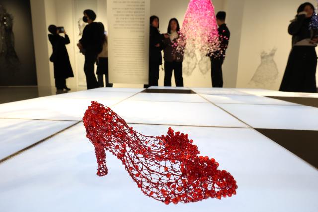 Visitors view exhibits at the Seoul Museum of Craft Art in Jongno Seoul Jan 20 2026 AJP Han Jun-gu