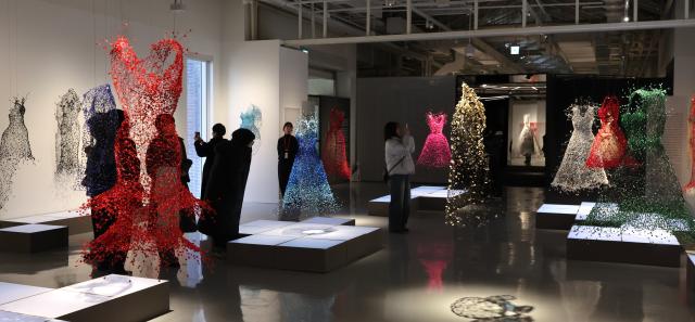 Visitors view exhibits at the Seoul Museum of Craft Art in Jongno Seoul Jan 20 2026 AJP Han Jun-gu