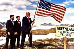 트럼프 나토 총장과 그린란드 문제 논의