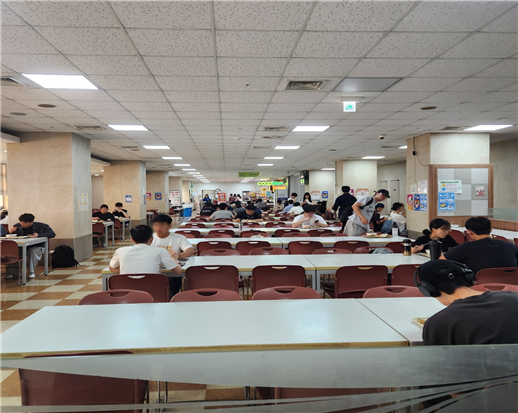 천대학교 천원의 아침밥 현장 사진인천시