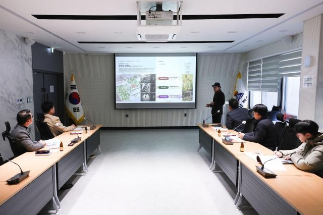 20일 전시 부문 기획 및 디자인 용역 중간보고회 개최 사진삼척시