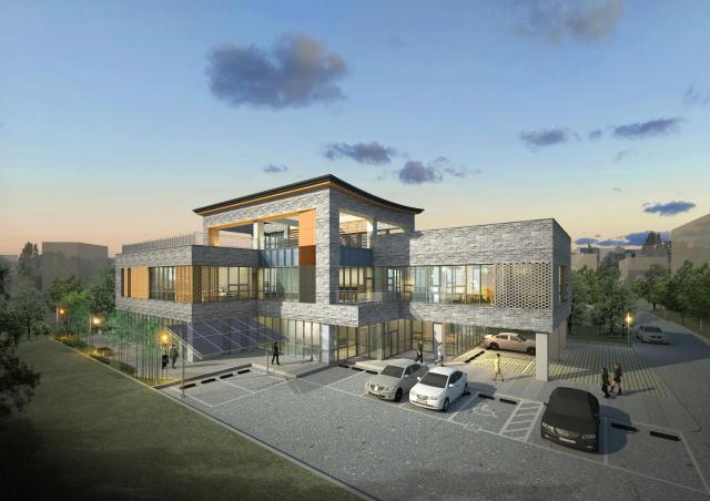 남원시 노인복지회관 조감도사진남원시