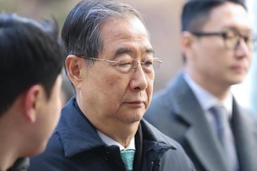 [포토] 내란 우두머리 방조 혐의 한덕수 전 총리, 오늘 1심 선고