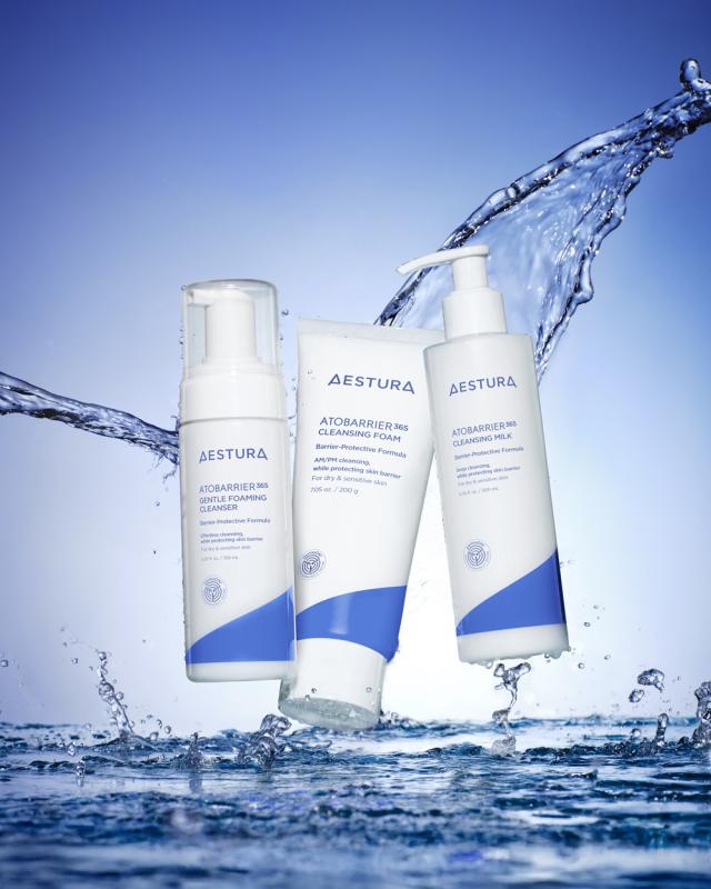 에스트라 아토베리어365 클렌징 3종 사진아모레퍼시픽