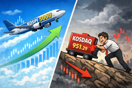 [오늘의 뉴스 종합]  형님 코스피는 날아가는데....기어가는 동생 코스닥 外