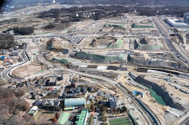 용인 반도체 클러스터 부지 모습 사진용인시