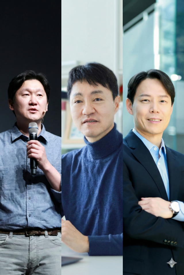 네이버가 팀네이버의 역량을 통합하고 시너지를 높이기 위해 3명의 새로운 C레벨 리더를 선임했다고 20일 밝혔다 좌측부터 김광현 CDO최고 데이터·콘텐츠 책임자 유봉석 CRO최고 책임경영 책임자황순배 CHRO최고 인사 책임자 사진네이버