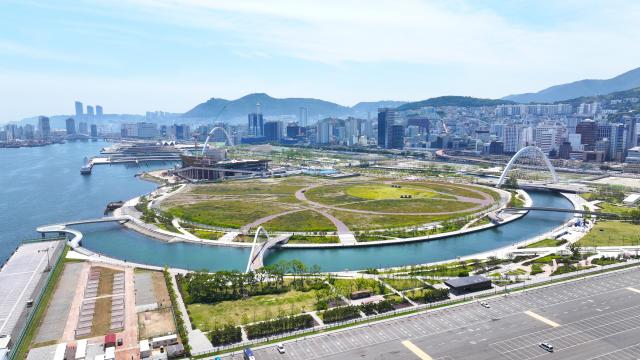 북항재개발현장 전경사진부산항만공사