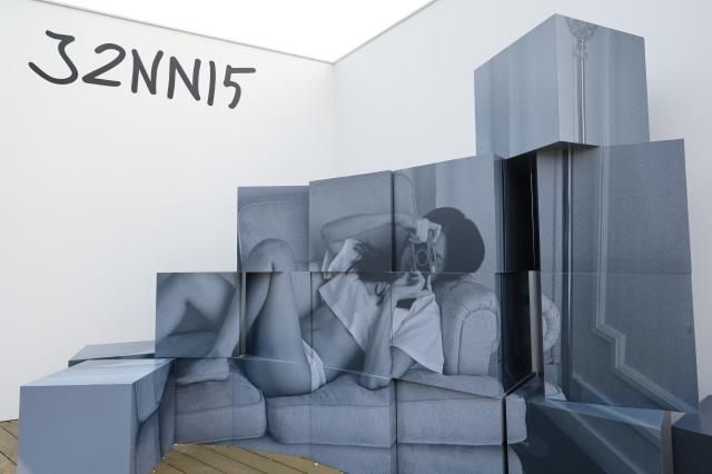 Photos of Jennie are displayed at Jennies exhibition held at USQUARE in Jongno Seoul on Jan 23 2026 AJP Han Jun-gu