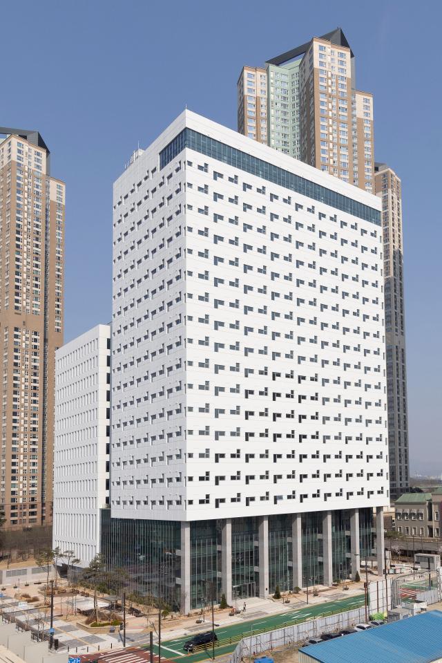 백석업무빌딩 전경 사진고양시