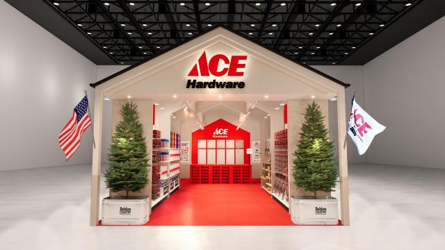 에이스하드웨어가 ‘2026 코리아빌드위크’에서 선보일 전시공간 예상도 사진유진홈센터