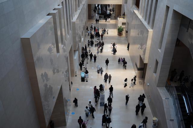 2026년 새해 국립중앙박물관 관람객들의 모습 사진국립중앙박물관 